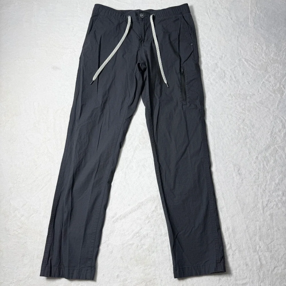 Vuori Womens Size S Ripstop Pants Charcoal Gray Outdoor Hiking 29" Inseam VW401 - Picture 2 of 8